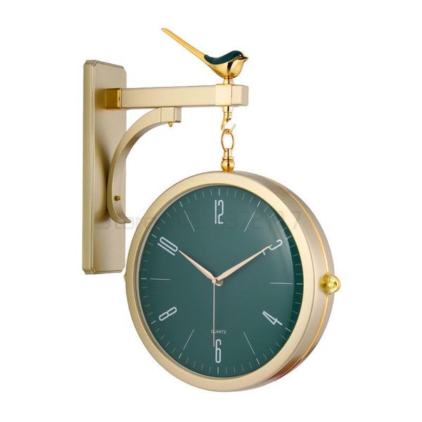 wall clocks light luxury double side clock dining room modern simple personality fashion household
wall clocks light luxury double side clock dining room modern simple personality fashion household