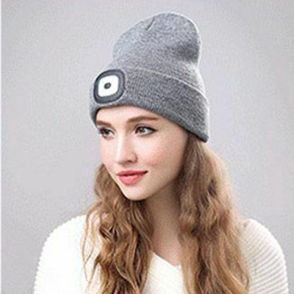 cycling caps & masks led light winter cap outdoor men women knitted hat stretchy warm beanie button battery type, Black
cycling caps & masks led light winter cap outdoor men women knitted hat stretchy warm beanie button battery type, Black