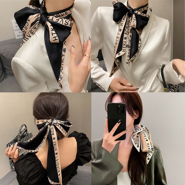 ties cravat korean style spring and autumn stewardess silk decorative suit small scarf thin japanese fresh all-match hair band ribbon, Black;purple
ties cravat korean style spring and autumn stewardess silk decorative suit small scarf thin japanese fresh all-match hair band ribbon, Black;purple