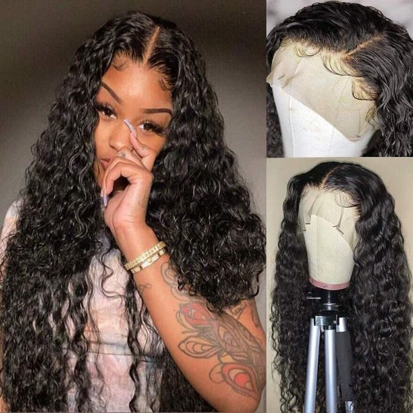 synthetic wigs 150% density lace front curly for women glueless heat resistant fiber hair wig swice, Black
synthetic wigs 150% density lace front curly for women glueless heat resistant fiber hair wig swice, Black