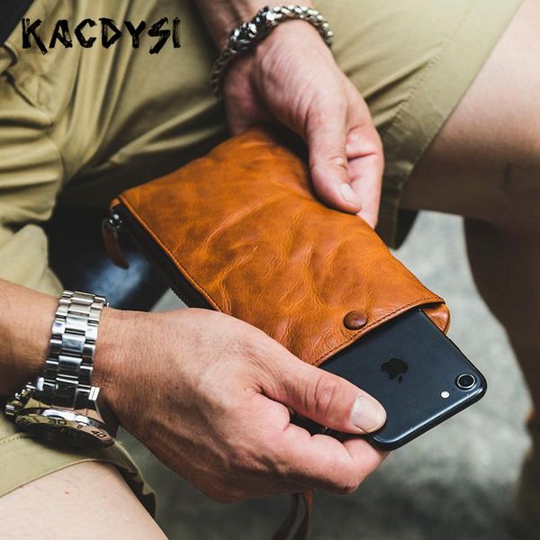 wallets first layer of leather designer retro men clutch purse slim long fashion man day clutches wristlets phone bag card holder wallet, Red;black
wallets first layer of leather designer retro men clutch purse slim long fashion man day clutches wristlets phone bag card holder wallet, Red;black