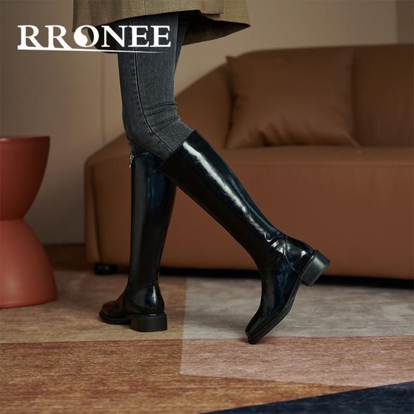 boots cowboy knight with a square toe but not knee for women's fashion slim, Black 
boots cowboy knight with a square toe but not knee for women's fashion slim, Black