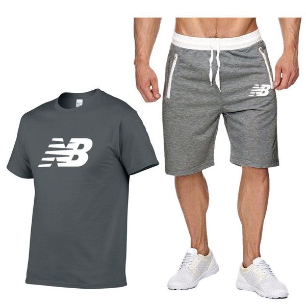 gym clothing 2021 fashion t-shirt set shorts and men's summer 2-piece sportswear + beach, White;black
gym clothing 2021 fashion t-shirt set shorts and men's summer 2-piece sportswear + beach, White;black