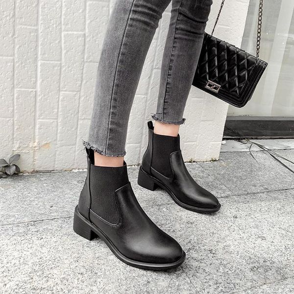 boots lady brand women's shoes round toe fashion low rubber rock mid calf mid-calf slip-on rome fabric flock basic lace-up yfke, Black
boots lady brand women's shoes round toe fashion low rubber rock mid calf mid-calf slip-on rome fabric flock basic lace-up yfke, Black