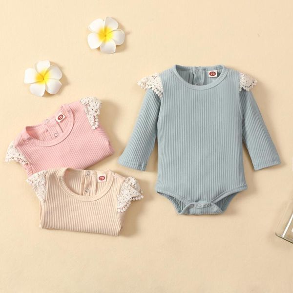 rompers citgeeautumn solid infant baby girls boys bodysuit long sleeve ribbed jumpsuit spring fall clothes 3-24months, Blue
rompers citgeeautumn solid infant baby girls boys bodysuit long sleeve ribbed jumpsuit spring fall clothes 3-24months, Blue