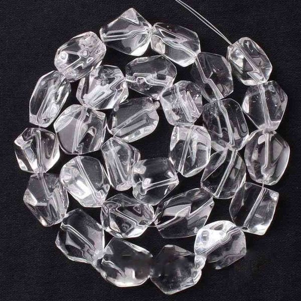 natural white clear quartz crystal 15'' irregular diy loose for jewelry making women men beads bracelet necklace
natural white clear quartz crystal 15'' irregular diy loose for jewelry making women men beads bracelet necklace