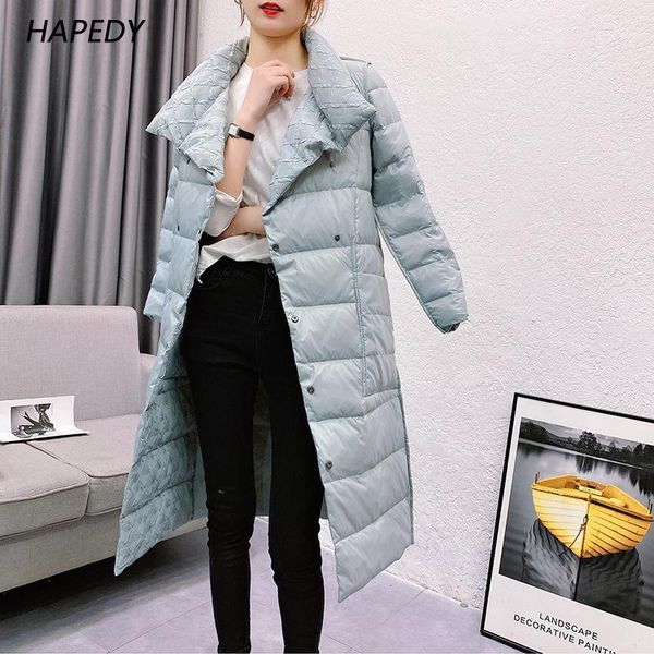 women's down & parkas women double sided long jacket winter 90% white duck coat breasted thick warm female outwear 2021, Black
women's down & parkas women double sided long jacket winter 90% white duck coat breasted thick warm female outwear 2021, Black