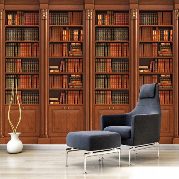 custom european retro bookshelf mural wallpapers for living room bedroom decor background wallpaper 3d wall papers home
custom european retro bookshelf mural wallpapers for living room bedroom decor background wallpaper 3d wall papers home