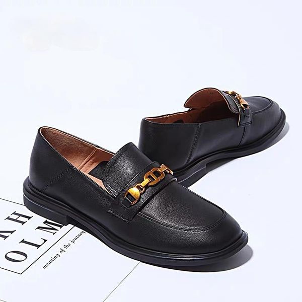 luxury wedding women loafers women's leather shoes thick boat zapatillas mujer vintage light dress sandals, Black
luxury wedding women loafers women's leather shoes thick boat zapatillas mujer vintage light dress sandals, Black