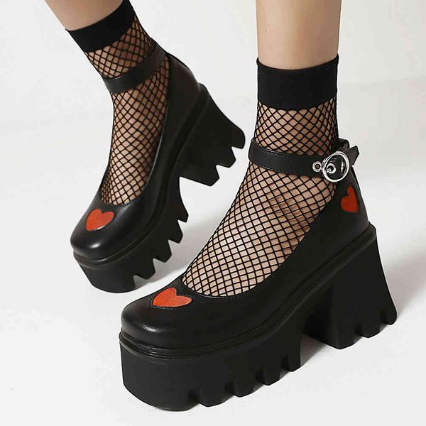 sandals 2021 punk chunky trendy shoes for girls platform high heels ankle strap heart print women pumps design, Black
sandals 2021 punk chunky trendy shoes for girls platform high heels ankle strap heart print women pumps design, Black