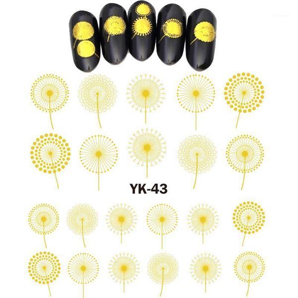gold/ silver water stickers metallic nail decals flower dandelion blow ball flying umbrella yk43-481, Black
gold/ silver water stickers metallic nail decals flower dandelion blow ball flying umbrella yk43-481, Black