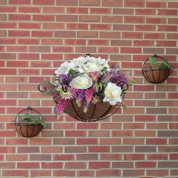 planters & pots 15.7 inch round coco-liners with non-woven fabric lining hanging basket garden flower planting grow vegetable supplies #p2
planters & pots 15.7 inch round coco-liners with non-woven fabric lining hanging basket garden flower planting grow vegetable supplies #p2