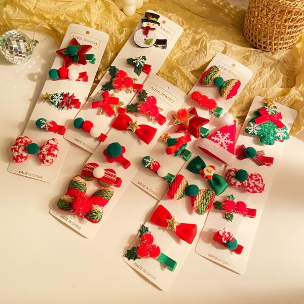 hair accessories 5pcs/set cute christmas set clips candy santa claus hairpin baby girl headdress bow clip hairpins, Slivery;white
hair accessories 5pcs/set cute christmas set clips candy santa claus hairpin baby girl headdress bow clip hairpins, Slivery;white