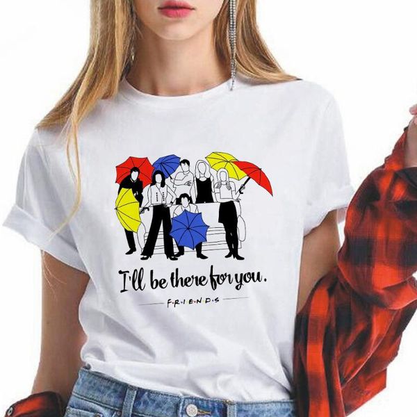 women's t-shirt i will be there for you friends forever tshirt girls can do anything ulzzang fashion european tracksuit coat drop ship, White
women's t-shirt i will be there for you friends forever tshirt girls can do anything ulzzang fashion european tracksuit coat drop ship, White