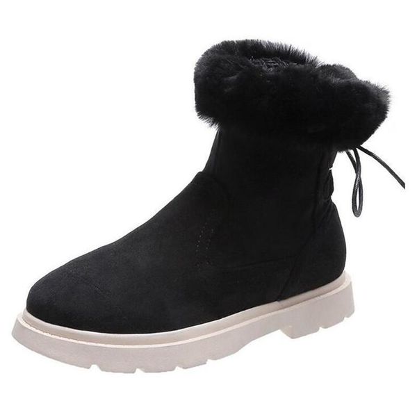 boots snow women 2021 fashion winter women's shoes warm and velvet flat platform riding casual, Black
boots snow women 2021 fashion winter women's shoes warm and velvet flat platform riding casual, Black