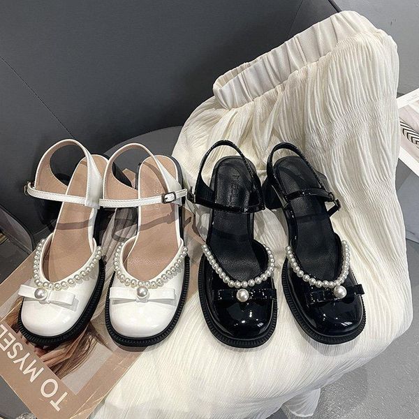 dress shoes 2021 fashion platform pu leather party summer ladies high heels female beaded thick heel lolita sandals a, Black
dress shoes 2021 fashion platform pu leather party summer ladies high heels female beaded thick heel lolita sandals a, Black