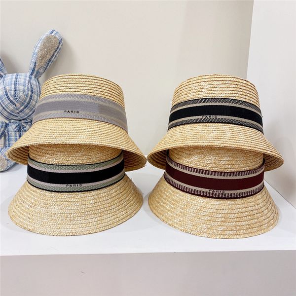 fashion straw wide brim hat womens bucket hats mens caps hats fashion gorro letter embroidery casquette, Blue;gray
fashion straw wide brim hat womens bucket hats mens caps hats fashion gorro letter embroidery casquette, Blue;gray