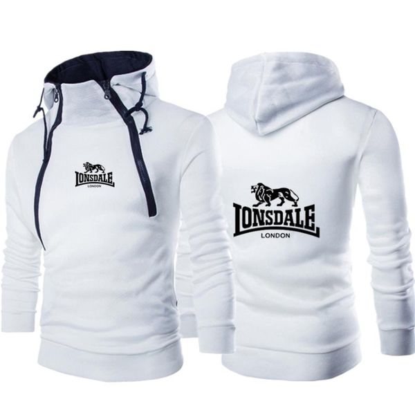 men's hoodies & sweatshirts 2021 spring autumn lonsdale hoodie oblique zipper pullover outdoor sports stitching track suit, Black
men's hoodies & sweatshirts 2021 spring autumn lonsdale hoodie oblique zipper pullover outdoor sports stitching track suit, Black