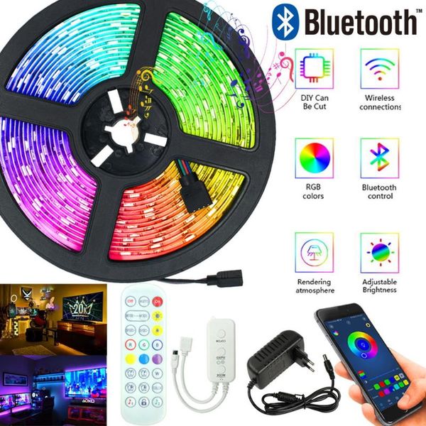 strips led lights bluetooth luz leds rgb smd 2835 waterproof flexible lamp tape ribbon with diode dc12v 5m 20m 32.8ft luces
strips led lights bluetooth luz leds rgb smd 2835 waterproof flexible lamp tape ribbon with diode dc12v 5m 20m 32.8ft luces