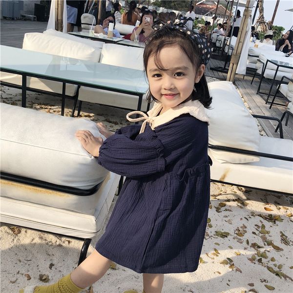 spring summer korean style pure cotton yarn doll collar long sleeve dresses for girls cute kids all-match princess dress 210508, Red;yellow
spring summer korean style pure cotton yarn doll collar long sleeve dresses for girls cute kids all-match princess dress 210508, Red;yellow
