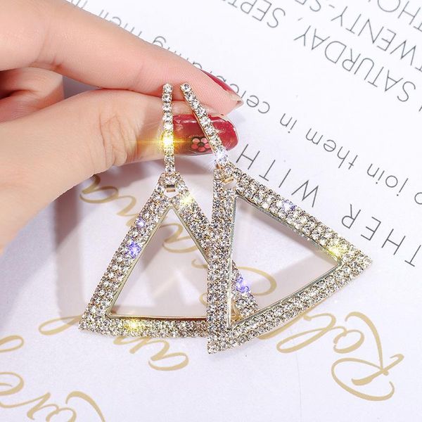 dangle & chandelier european and american exaggerated earrings cross border style geometric triangle, Silver
dangle & chandelier european and american exaggerated earrings cross border style geometric triangle, Silver
