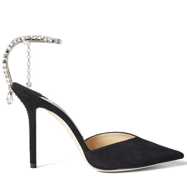 women's leather sandals, pointed baotou stiletto heels, rhinestone cutouts, size: 34-40, black
women's leather sandals, pointed baotou stiletto heels, rhinestone cutouts, size: 34-40, black
