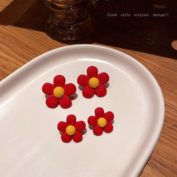 925 silver needle safflower mori natural fashion earrings net red small fresh temperament earrings girl
925 silver needle safflower mori natural fashion earrings net red small fresh temperament earrings girl