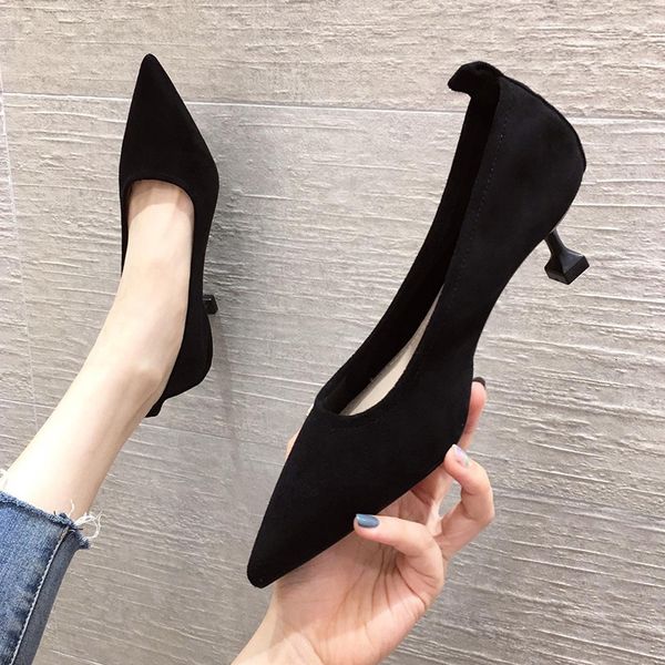 luxury dress shoes black high women's thin heels spring 2021 soft leather non abrasive profsional pointed shallow mouth single sho summ
luxury dress shoes black high women's thin heels spring 2021 soft leather non abrasive profsional pointed shallow mouth single sho summ