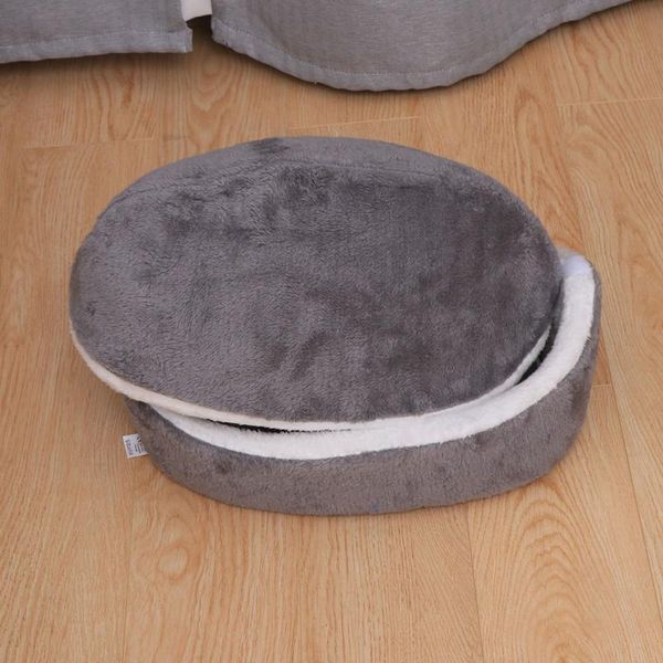 kennels & pens winter warm pet puppy cat bed house cushion half covered sleeping bag detachable shape (grey)
kennels & pens winter warm pet puppy cat bed house cushion half covered sleeping bag detachable shape (grey)