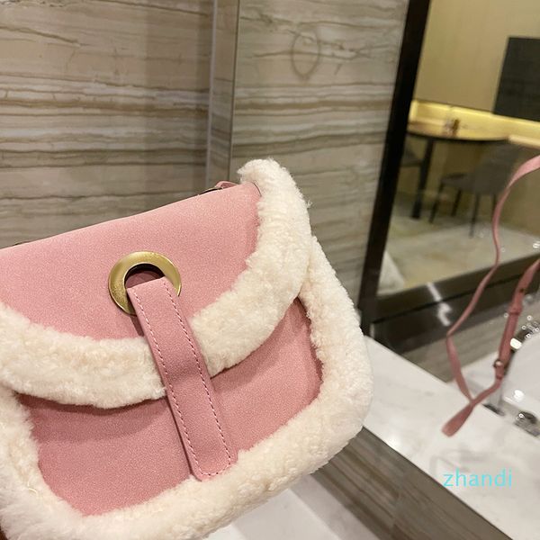 2021 luxury mini designer crossbody bags variou styles high-quality leather lamb hair fashion handbags size:18*15cm