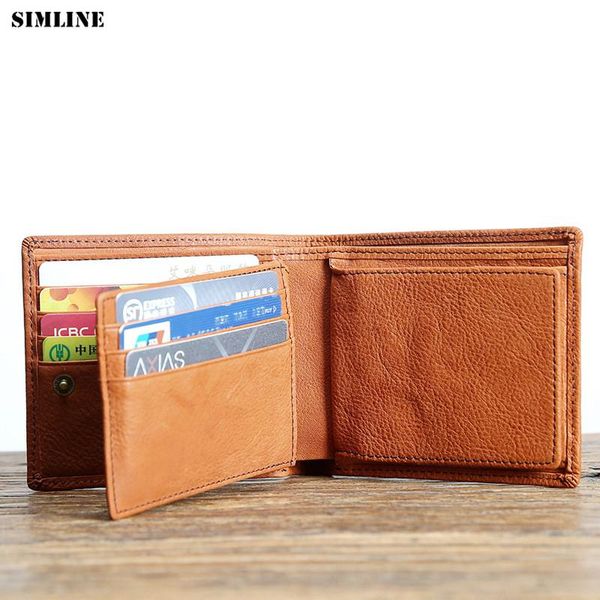 wallets simline genuine leather short men wallet vintage handmade real cowhide men's purse card holder male with coin pocket bag, Red;black
wallets simline genuine leather short men wallet vintage handmade real cowhide men's purse card holder male with coin pocket bag, Red;black
