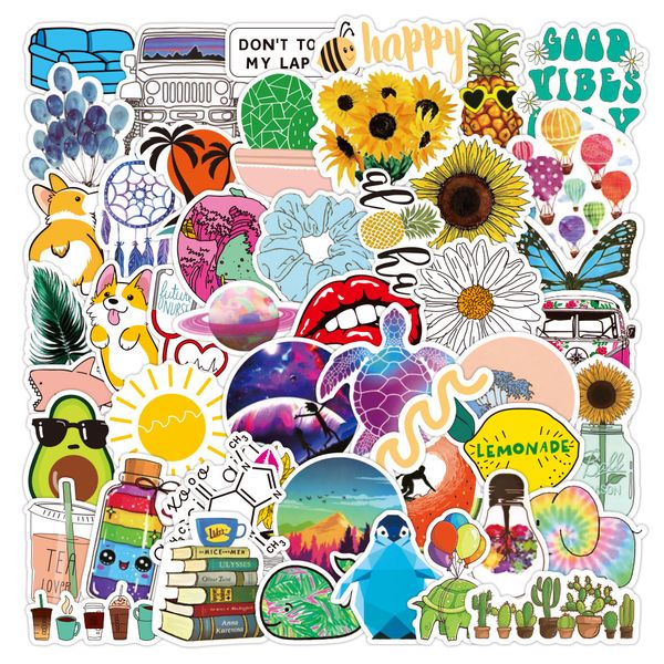 50 pcs vsco water bottle stickers animal plant waterproof removable suitcase notebook mobile phone cup sticker in stock
50 pcs vsco water bottle stickers animal plant waterproof removable suitcase notebook mobile phone cup sticker in stock