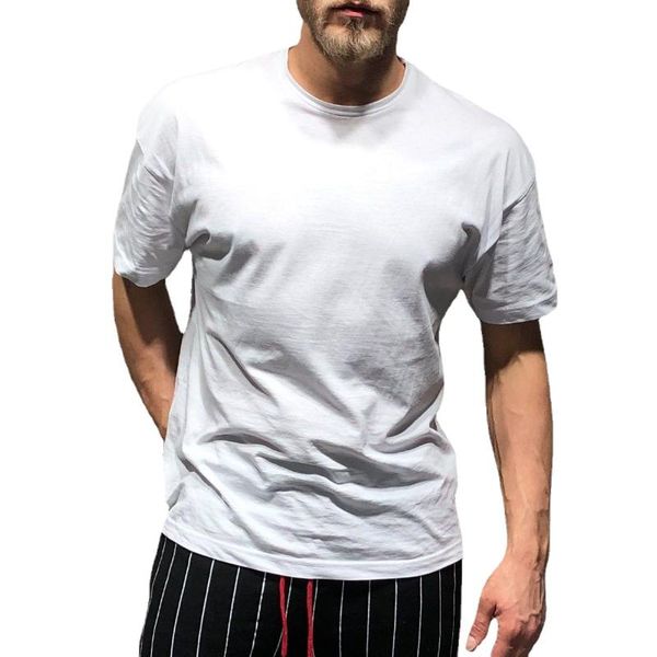 men's t-shirts summer short-sleeved running basketball sports solid color round neck street fashion drop shoulder casual t-shirt, White;black
men's t-shirts summer short-sleeved running basketball sports solid color round neck street fashion drop shoulder casual t-shirt, White;black