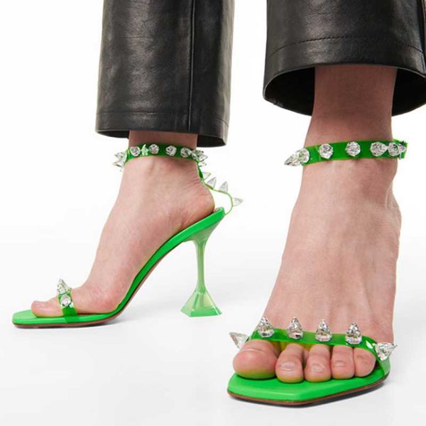 sandals clear summer kitten high heel shoes ankle strap square toe sandal for girls rivet decoration big size 43, Black
sandals clear summer kitten high heel shoes ankle strap square toe sandal for girls rivet decoration big size 43, Black