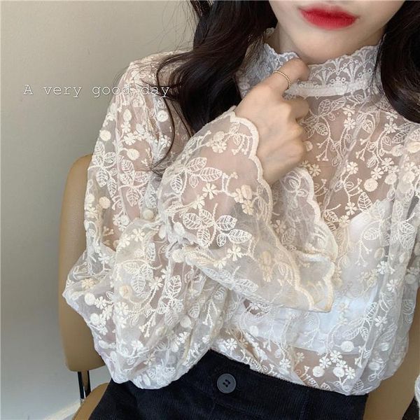 women's blouses & shirts women blouse large size lace shirt loose mesh autumn winter coat blusas ropa de mujer, White
women's blouses & shirts women blouse large size lace shirt loose mesh autumn winter coat blusas ropa de mujer, White