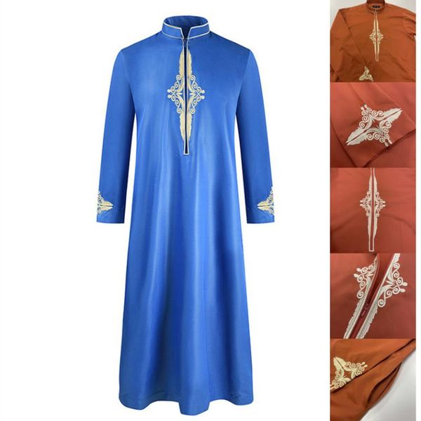 ethnic clothing abaya man ramadan muslim embroidery solid color robe dubai turkey kaftan vintage fashion loose islamic 2021, Red
ethnic clothing abaya man ramadan muslim embroidery solid color robe dubai turkey kaftan vintage fashion loose islamic 2021, Red