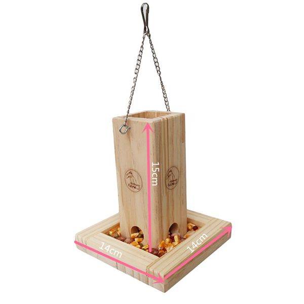other bird supplies wooden feeders hanging type outdoor pet seeds feeder tree garden bucket holder feed station
other bird supplies wooden feeders hanging type outdoor pet seeds feeder tree garden bucket holder feed station