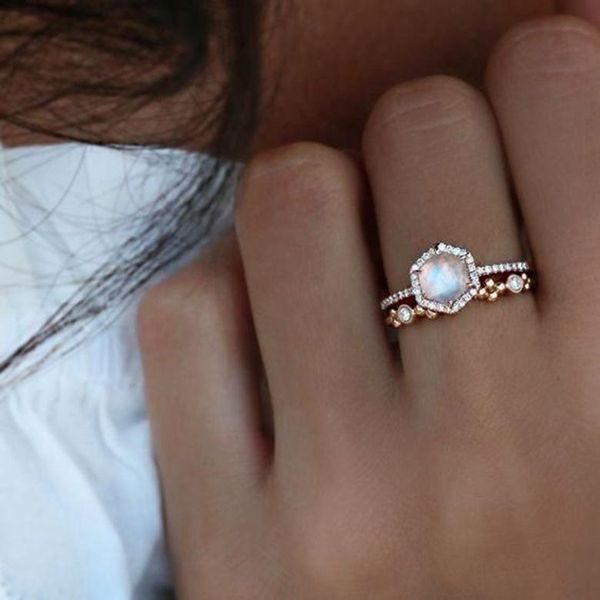 wedding rings fashion jewelry luxury bridal ring set rose gold color moonstone promise engagement women, Slivery;golden
wedding rings fashion jewelry luxury bridal ring set rose gold color moonstone promise engagement women, Slivery;golden