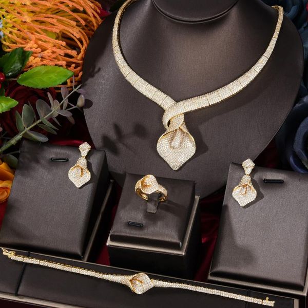 earrings & necklace blachette gorgeous noble bracelet ring 4pcs women's wedding party celebration exquisite dubai jewelry set, Silver
earrings & necklace blachette gorgeous noble bracelet ring 4pcs women's wedding party celebration exquisite dubai jewelry set, Silver