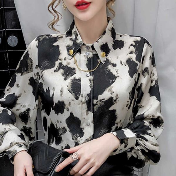 blouse women long sleeve print leopard chiffon blouse shirt for women blusas mujer de moda women clothing blusa d954 210602, White
blouse women long sleeve print leopard chiffon blouse shirt for women blusas mujer de moda women clothing blusa d954 210602, White