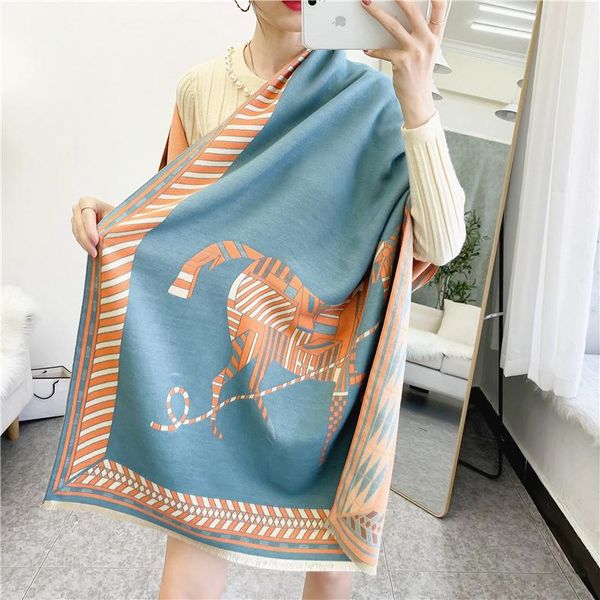 scarves winter women scarf fashion horse print cashmere pashmina lady thick warm blanket shawl wraps 180*65 cm, Blue;gray
scarves winter women scarf fashion horse print cashmere pashmina lady thick warm blanket shawl wraps 180*65 cm, Blue;gray