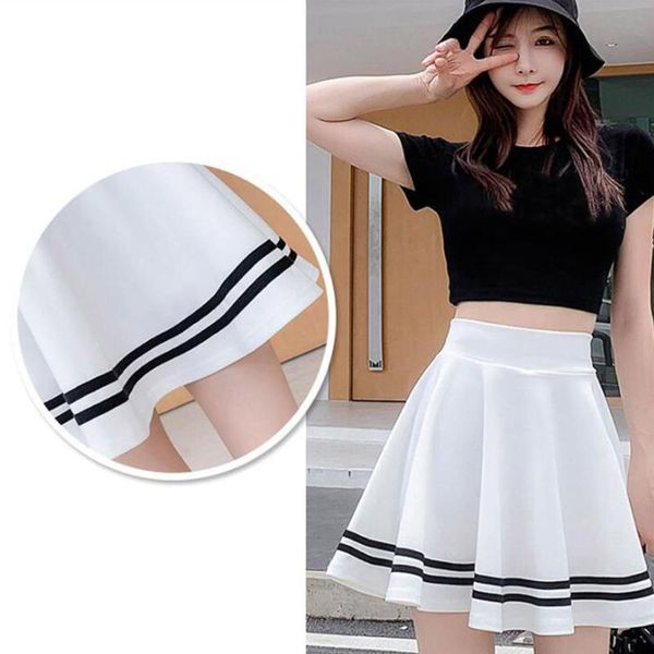 skirts fashion women solid uniform a-line skirt anti-burnout high waist short girls cute sweet plaid school, Black
skirts fashion women solid uniform a-line skirt anti-burnout high waist short girls cute sweet plaid school, Black