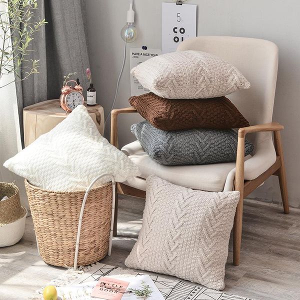 cushion/decorative pillow woven knitted yarn cushion square american pography prop cover with core covers sofa
cushion/decorative pillow woven knitted yarn cushion square american pography prop cover with core covers sofa
