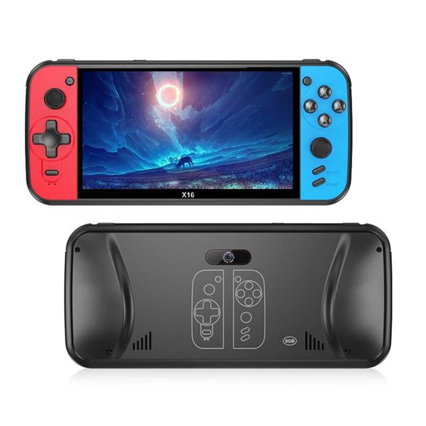 6.5 inch x16 portable handheld game console for gb fc md 6000 retro games support tv out mp4 music video player box players
6.5 inch x16 portable handheld game console for gb fc md 6000 retro games support tv out mp4 music video player box players
