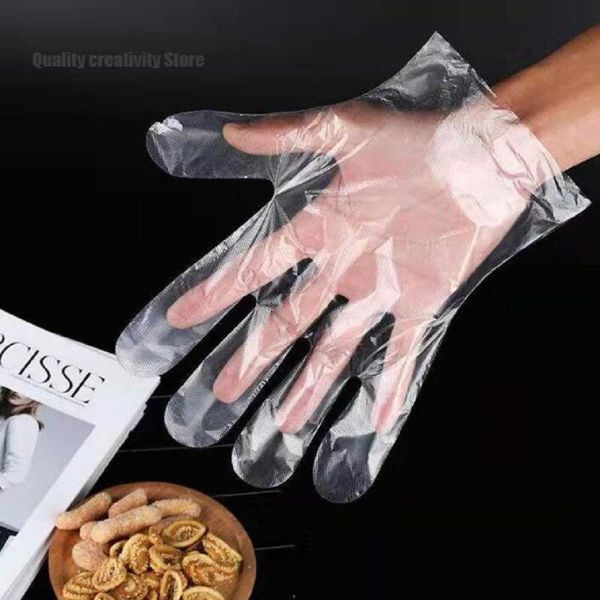disposable gloves 100pcs food plastic kitchen accessories or restaurant bbq eco-friendly fruit vegetable dinning beauty
disposable gloves 100pcs food plastic kitchen accessories or restaurant bbq eco-friendly fruit vegetable dinning beauty