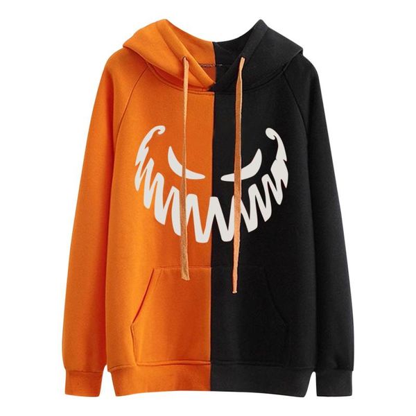 women's hoodies & sweatshirts women hooded long sleeve halloween pullovers casual patchwork monster plus size pockets clothing 2021, Black
women's hoodies & sweatshirts women hooded long sleeve halloween pullovers casual patchwork monster plus size pockets clothing 2021, Black