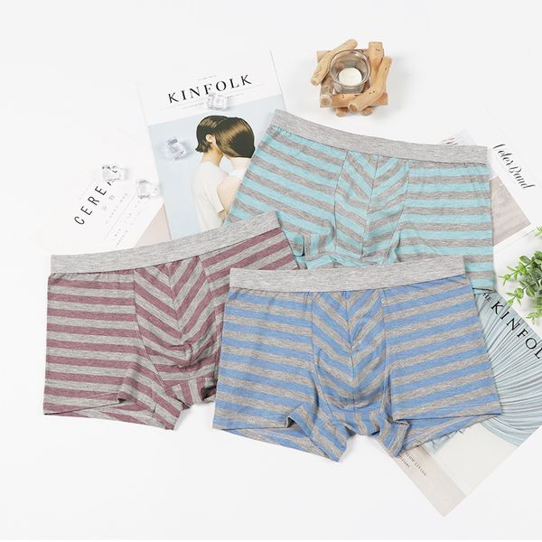 men's underpants summer japane underwear modal cotton striped pants solid color boxer bottoms, Black;white
men's underpants summer japane underwear modal cotton striped pants solid color boxer bottoms, Black;white