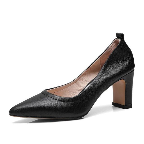 dress shoes high heel woman real leather pointed toe women pumps fashion wedding footwear size 34-39, Black
dress shoes high heel woman real leather pointed toe women pumps fashion wedding footwear size 34-39, Black