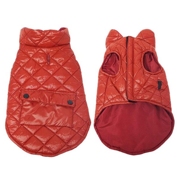 dog apparel soft down clothing pet jacket round neck winter warm wind and snow proof for large dogs 
dog apparel soft down clothing pet jacket round neck winter warm wind and snow proof for large dogs