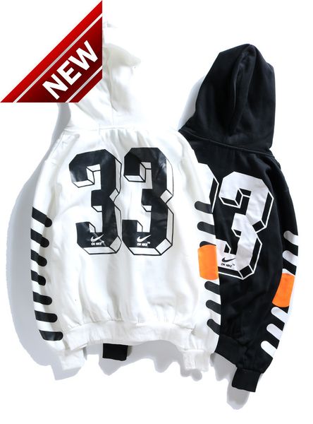 2020 winter off fashion printed letter stripe men's and women's lovers' pullover plush hoodie, Black
2020 winter off fashion printed letter stripe men's and women's lovers' pullover plush hoodie, Black